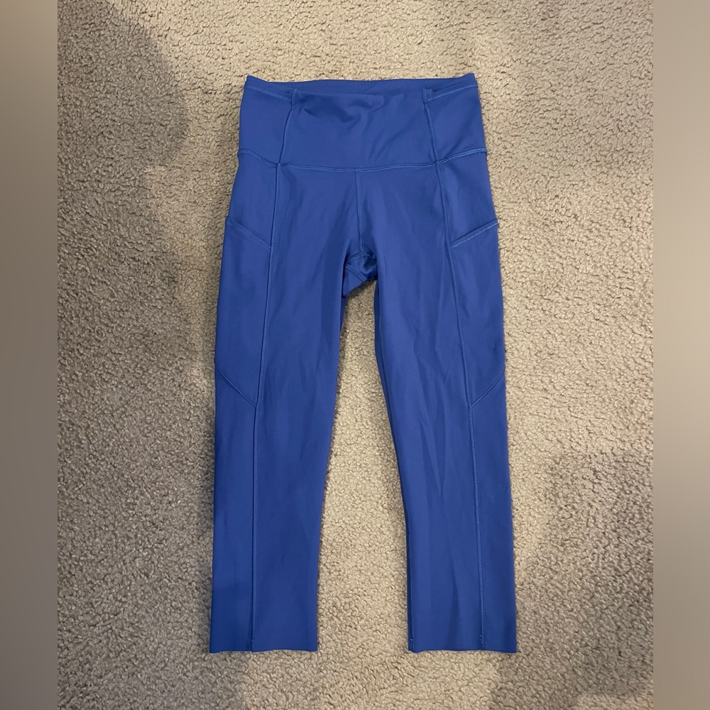 Lululemon Fast and Free Crop II 19" *Non-Reflective